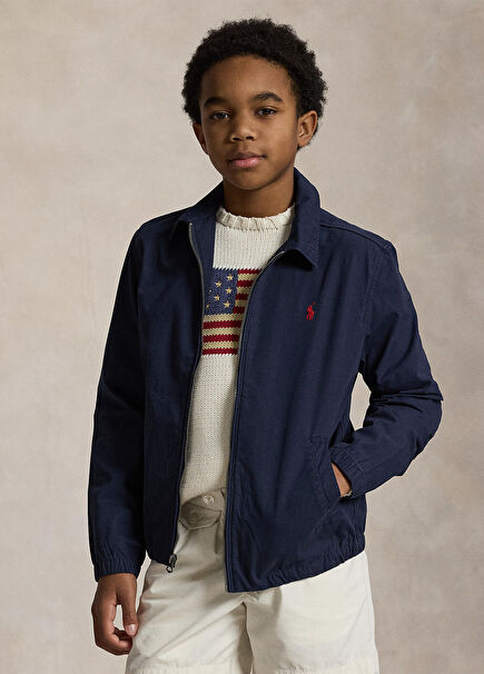Navy Blue Children's Raincoat