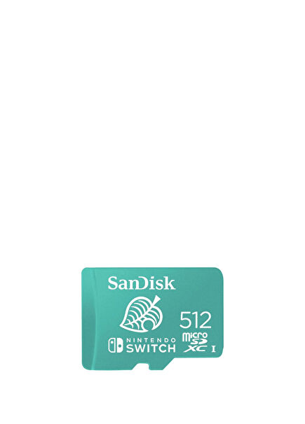 Nintendo Switch 512GB 100/90 MB/s microSDXC Hafıza Kartı SDSQXAO-512G-GN3ZN 
