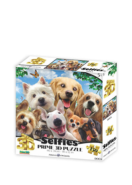 Dog Selfie 150 Piece Puzzle