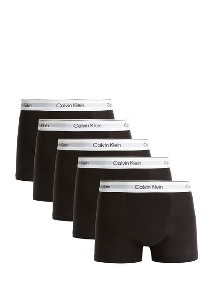 Relaxed Fit Siyah 5li Boxer Seti