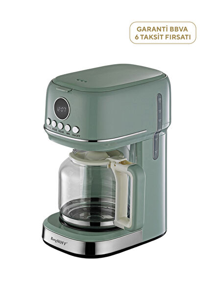 Gem Retro 15 Cup Mint Green Filter Coffee Maker