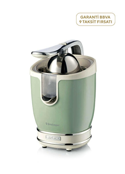 Vintage Yeşil Narenciye Sıkacağı