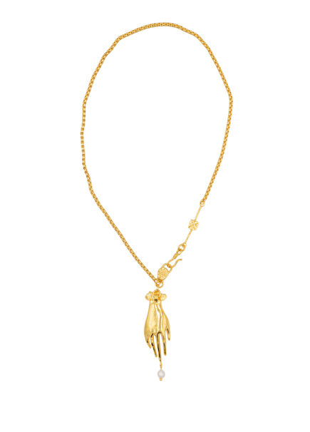 Mystic Touch Bronz 22 Ayar Altın Kaplama Kadın Kolye