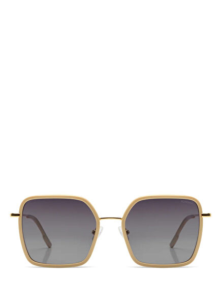 Audrey Marshmallow Gold Metal Kadın Güneş Gözlüğü