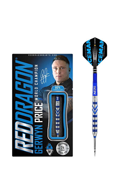 Gerwyn Price Blue Originals % 90 Tungsten Çelik Uçlu Dart Oku