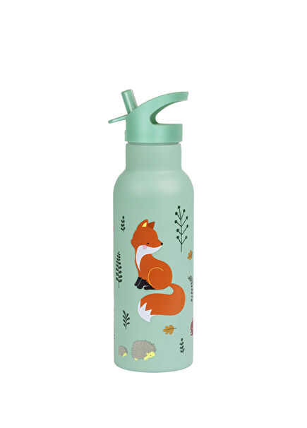 Little Lovely Forest Friends Children's Thermos Drinker with Straw
