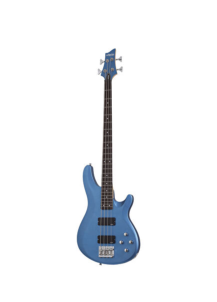 C-4 Deluxe Satin Metallic Blue Bas Gitar 