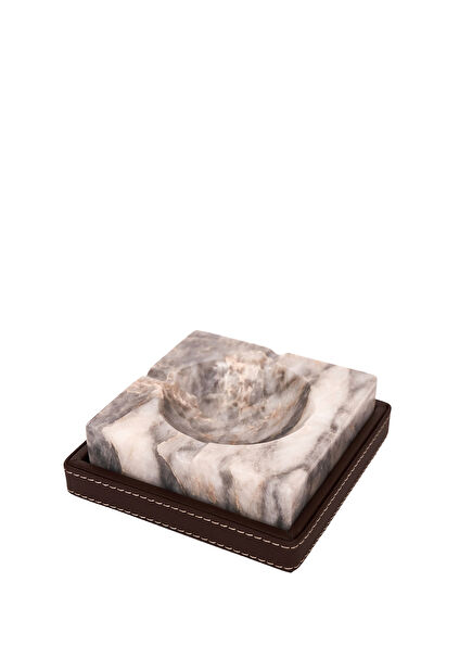 Sierra Arizona Grey Pattern Marble Ashtray