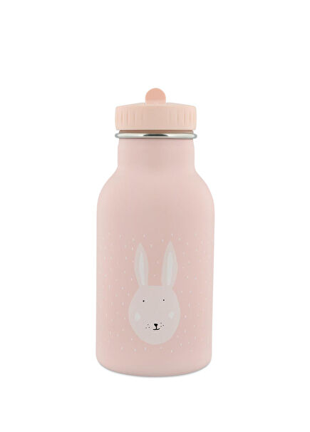 Mrs. Rabbit Pembe Çelik Çocuk Suluk Matara 350 ml