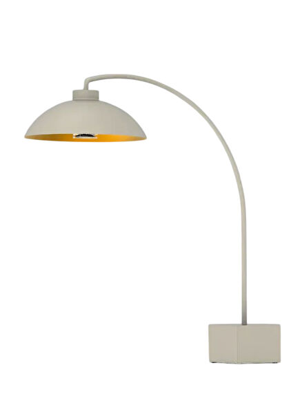 Dome Silk Beige Steel Garden Heater