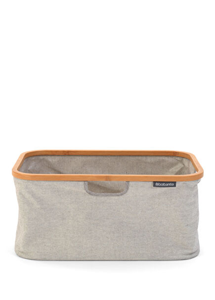 Kumaş Katlanabilir Dikdörtgen Çamaşır Sepeti 40L