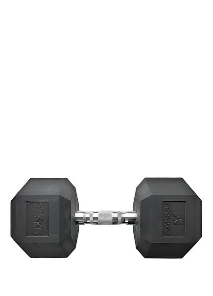 Hex Altıgen Kauçuk Kaplı Dambıl 27.5 kg