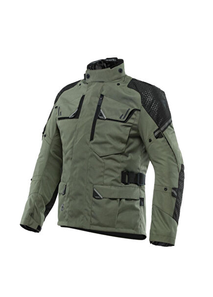 Dainese Ladakh 3L Army Green Black D-Dry Jacket