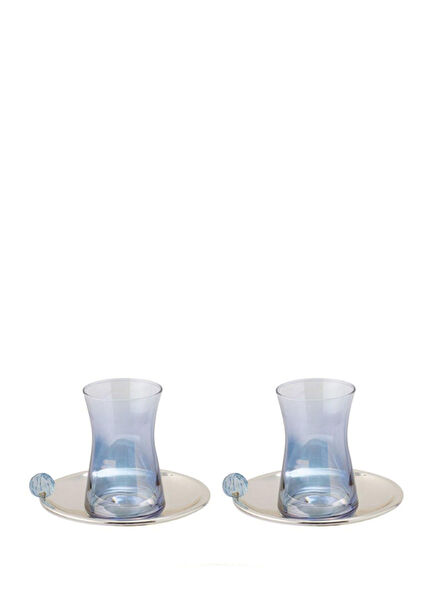 Bubble Heybeli 2li Çay Bardağı Seti