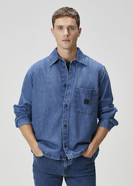 Laredo Navy Blue Denim Jacket