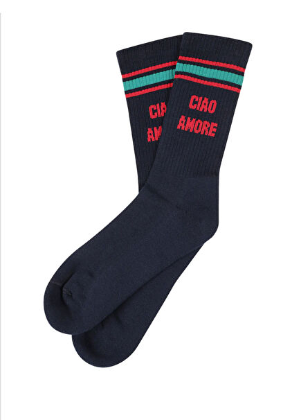Ciao Amore Lacivert Kadın Çorap