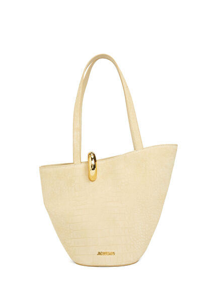 Bambola Medium Beige Women's Leather Bag