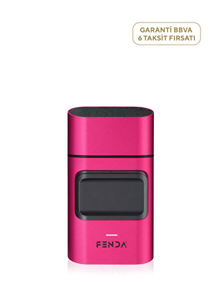 Profesyonel Led Göstergeli Pembe Şarjlı Tıraş Makinesi FNDSKLKS0006PN