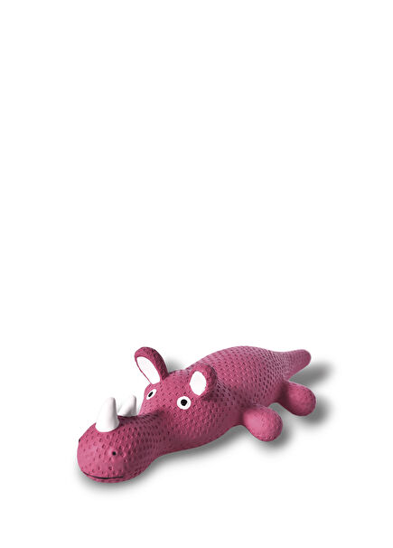 Gıcırtı Nazik Gergedan Lateks Köpek Oyuncağı