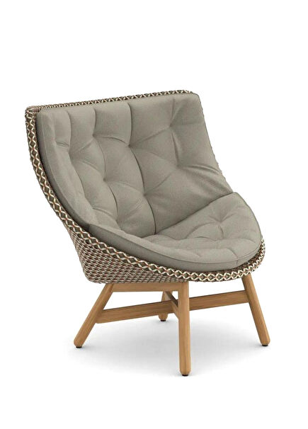 Mbrace High Back Beige Single Armchair