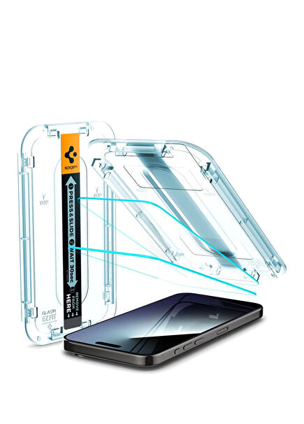 Glass.tR EZFit iPhone 15 Pro Screen Protector
