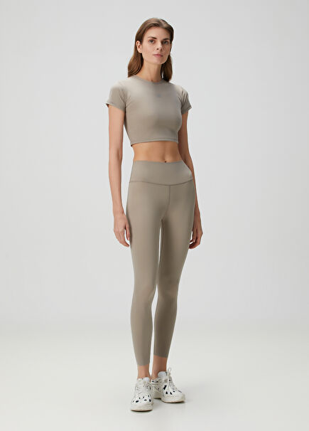Beige Leggings