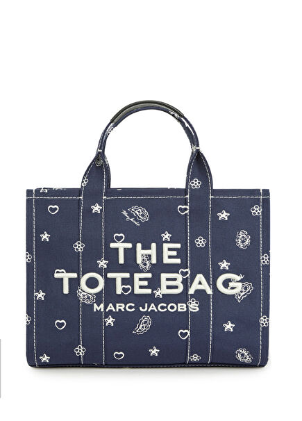 Bandana Medium Navy Women's Shopping Bag