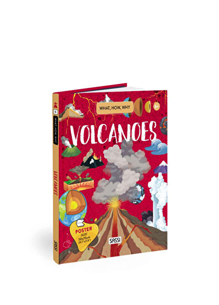 What How Why Volcanoes Çocuk Yabancı Dil Kitabı