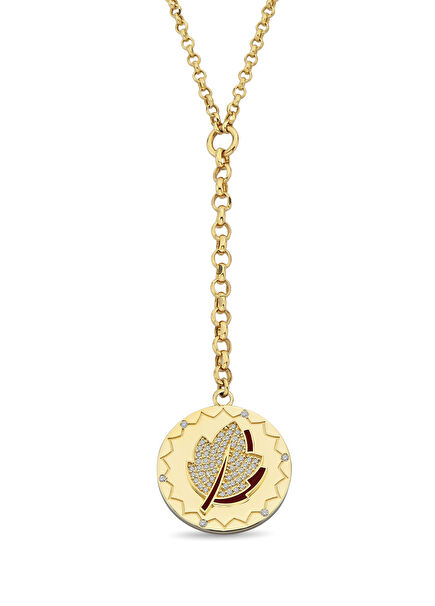 Women's Gold Necklace Shine Through Memories