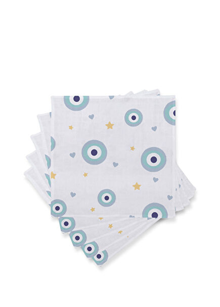 Le Nazar 5-pack Muslin Baby Shoulder Cloth