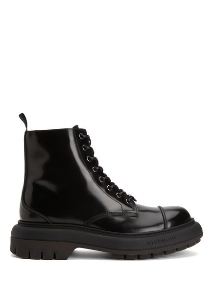 Cargo Black Men's Leather Boots