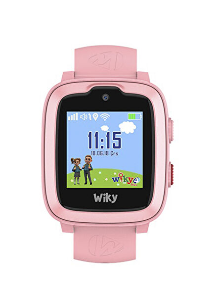 4 Plus Pembe 4GB/512MB Görüntülü Konuşma Konum Takibi SOS Butonu Akıllı Çocuk Saati