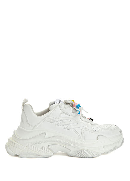 Triple S Beyaz Kadın Sneaker