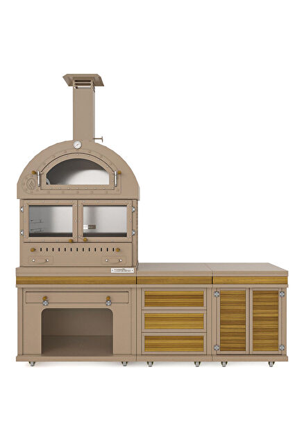 Feniks Natural Cool Open Mink Barbecue