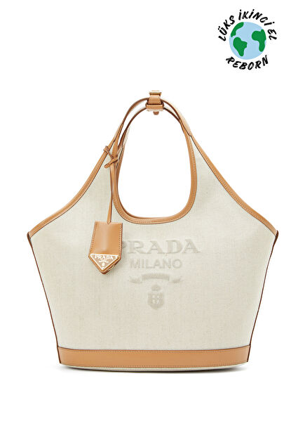 Prada logo-print bucket bag