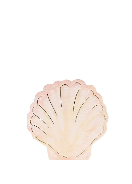 Seashell Pattern 16-Pack Napkin