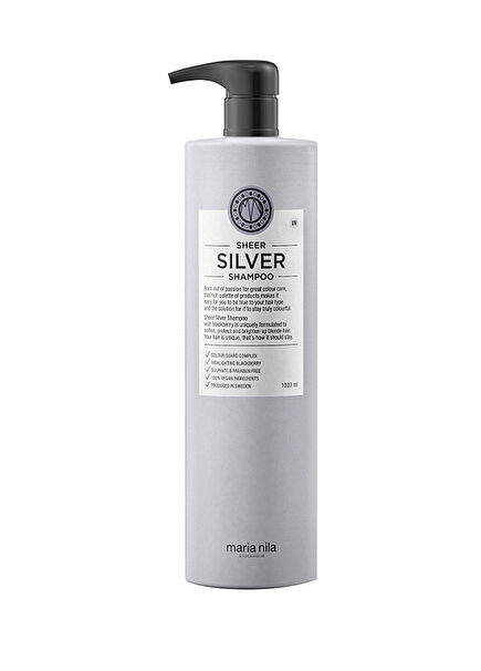 Sheer Silver Sarı Saçlar İçin Sülfatsız Gümüş Şampuanı 1000 ml