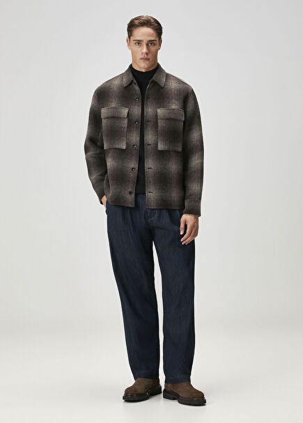 Carter Indigo Çift Pilili Jean Pantolon