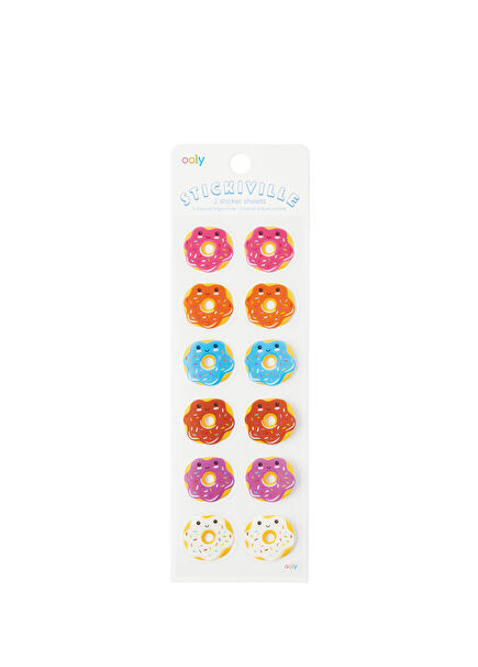 Stickiville Happy Donuts Stickers