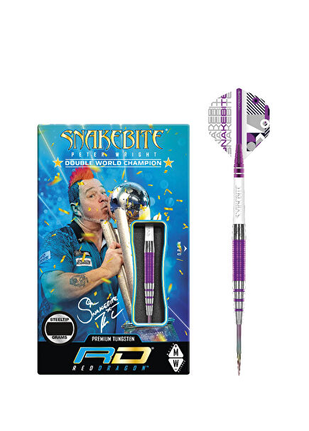 Peter Wright PL15 Medusa % 90 Tungsten Çelik Uçlu Dart Oku