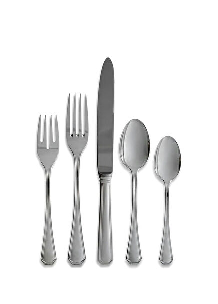 Boston 12 Person 108 Piece Silver Cutlery Set