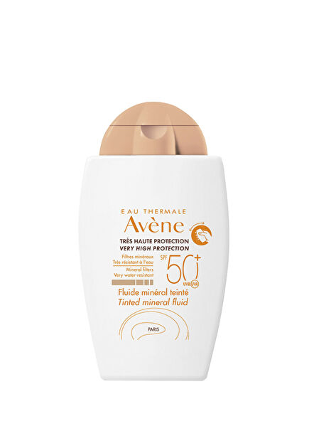 Fluide Mineral Filtreli SPF50+ Renkli Güneş Koruyucu Krem 40 ml