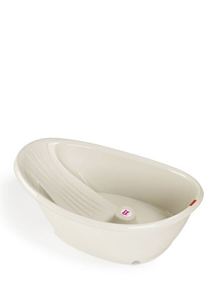 Bella Off-White Two-Way Baby Bathtub with Digital Thermometer