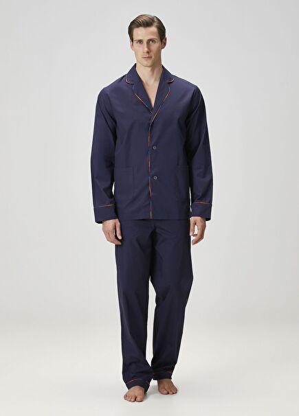 Navy Blue Pajama Set