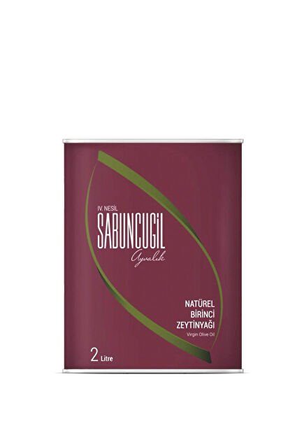 Ayvalık Geographical Indication Registered Natural First Olive Oil 2 lt