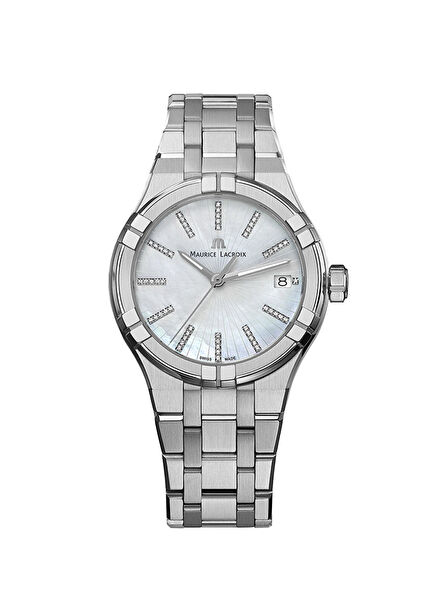 ML-AI1106SS002170-1 Metalik Gri Çelik Kadın Kol Saati
