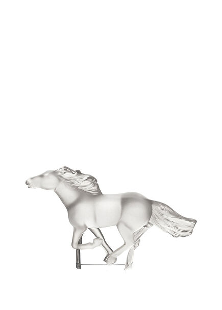 Horse Kazak Şeffaf Kristal Obje