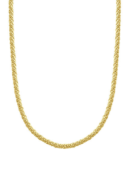 Popcorn 14K Gold Women's Necklace