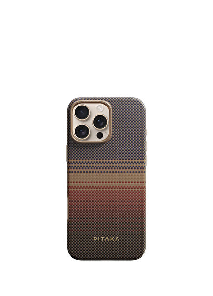 Military-Grade iPhone 16 Pro Max MagSafe Uyumlu Aramid Fiber Telefon Kılıfı