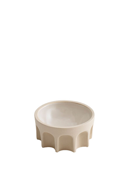 Colloseum Krem Stoneware Kase 12 cm